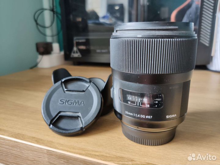 Объектив sigma art 35 mm 1.4 nikon