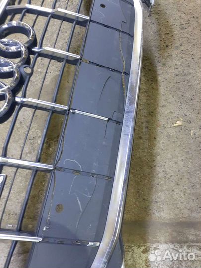 Audi q7 бампер передний