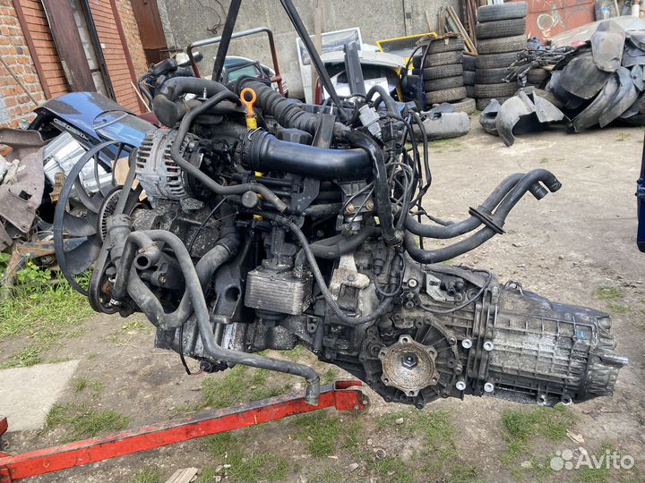 Двигатель Volkswagen Passat B5 AWX 1.9 tdi