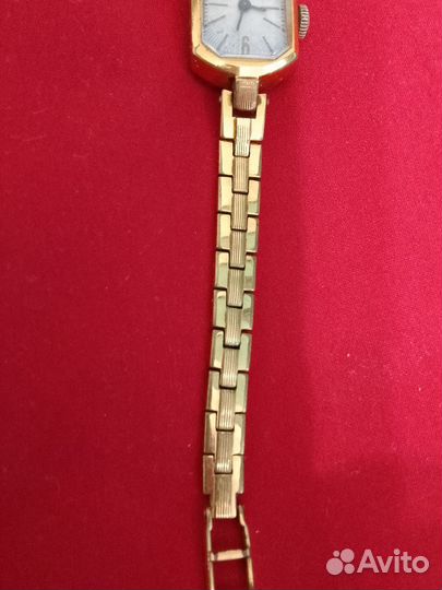 Часы луч позолоченные СССР