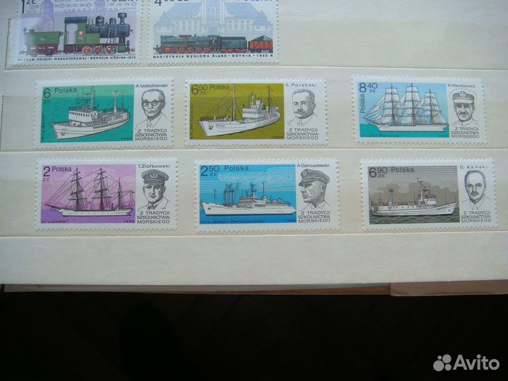 Польша марки 1980 год