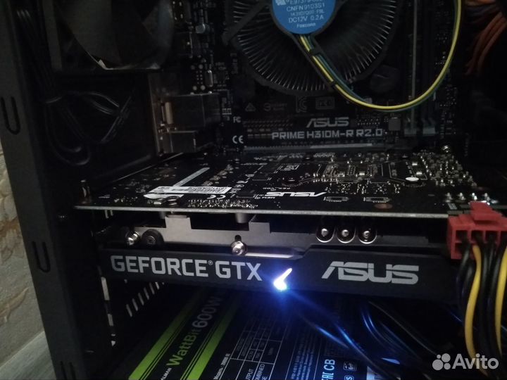 Видеокарта asus GTX 1660 super OC 6 Гб gddr6