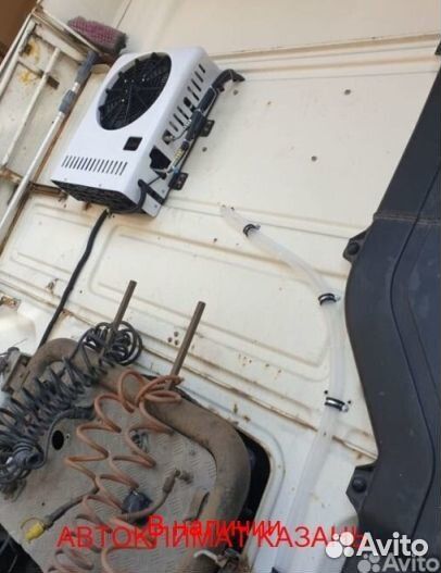 Автокондиционер на тягач DAF сплит-система