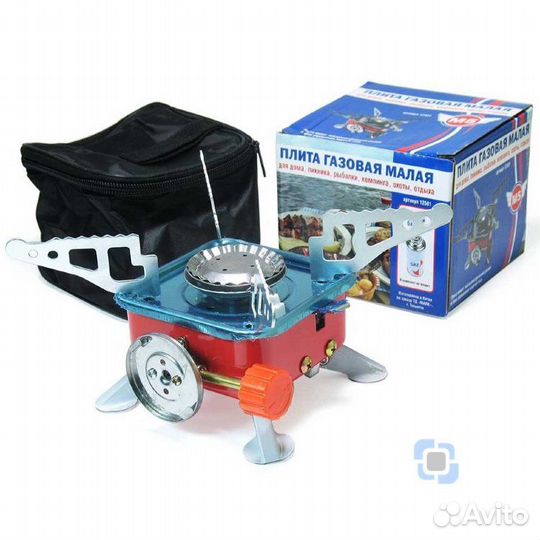 Туристическая газовая плита 4-009 с пьезоподжигом