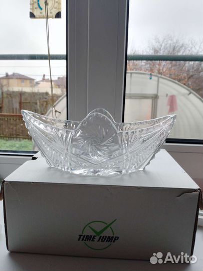 Хрустальный салатник