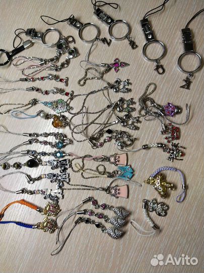 Для рукоделия брелоки, подвески