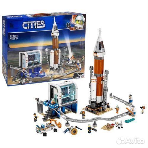 Космос Ракета конструктор 873 деталей