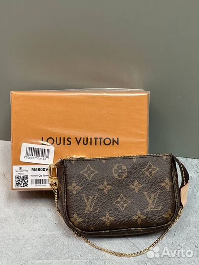 Louis Vuitton клатч на цепочке Mini Pochette Acces