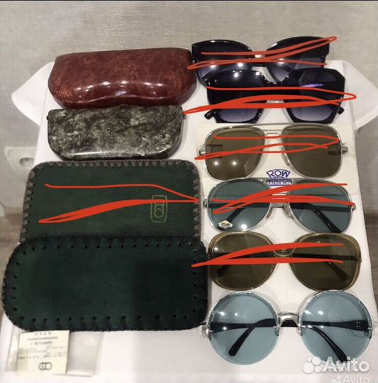 Солнечные очки Coach, винтаж СССР