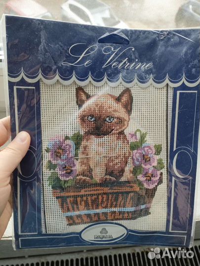 Набор для вышивки котенок le vetrine