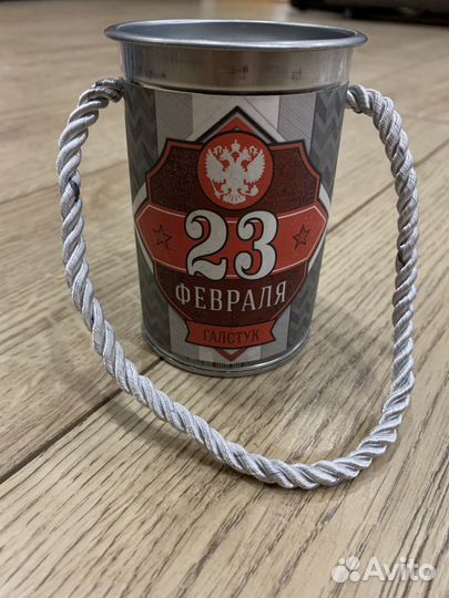 Галстук в подарочной упаковке, подарок