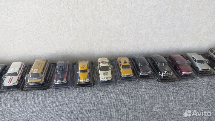 Автомобили СССР Деагостини 1:43