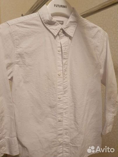 Рубашки школьные на мальчика 122