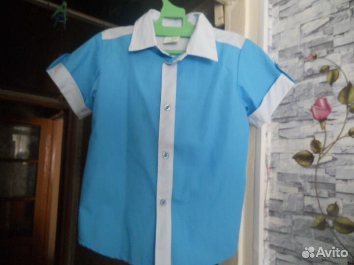 Рубашка для мальчика 116-122