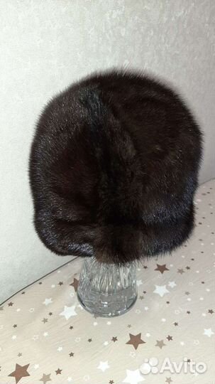 Шапка норковая женская