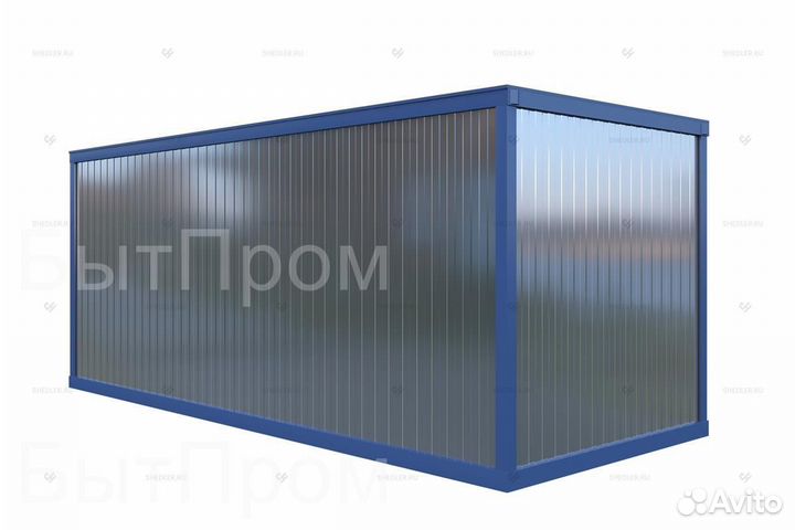 Металлические бытовка модульная