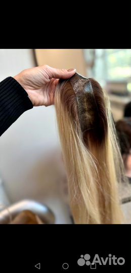 Накладки из натуральных волос премиум-класса