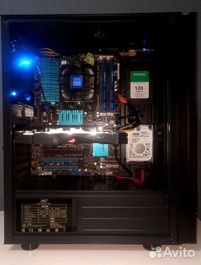 Игровой пк RX 570 \ AMD 8 ядер \ 16Gb ddr3