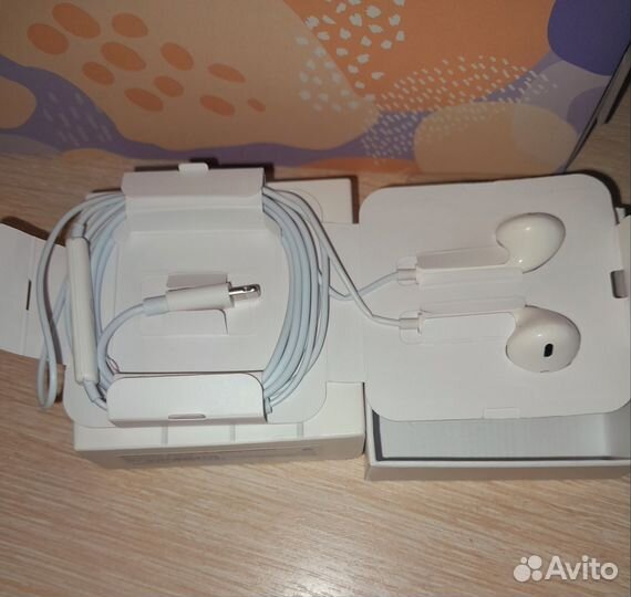 Наушники apple earpods lightning