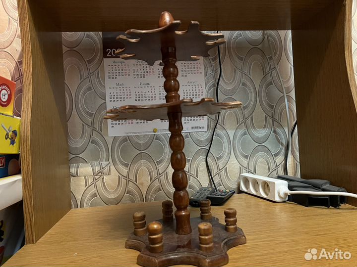 Подставка для бокалов двухъярусная