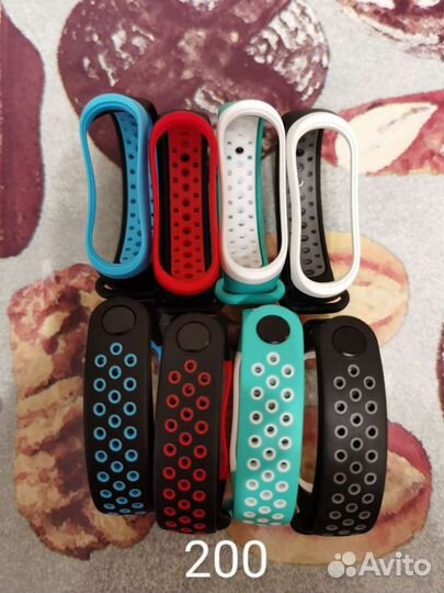 Ремешки для Mi Band 2, 3, 4, 5, 6