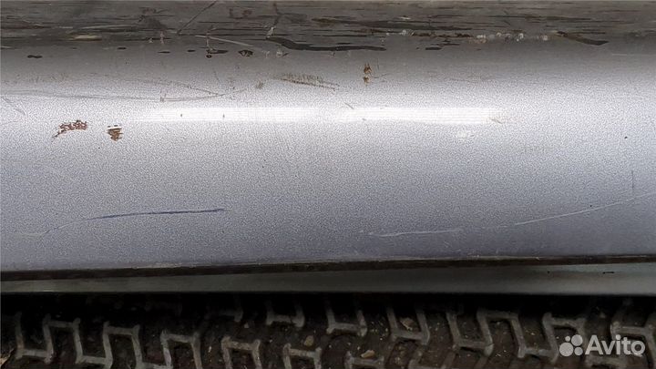 Накладка на порог Hyundai Santa Fe, 2002