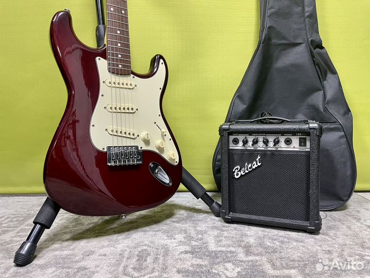 Электрогитара с комбиком