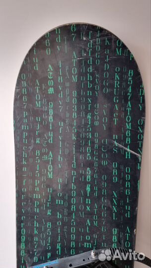 Сноуборд с креплениями