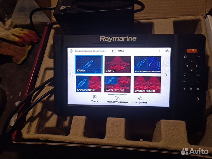 Эхолот raymarine element 9
