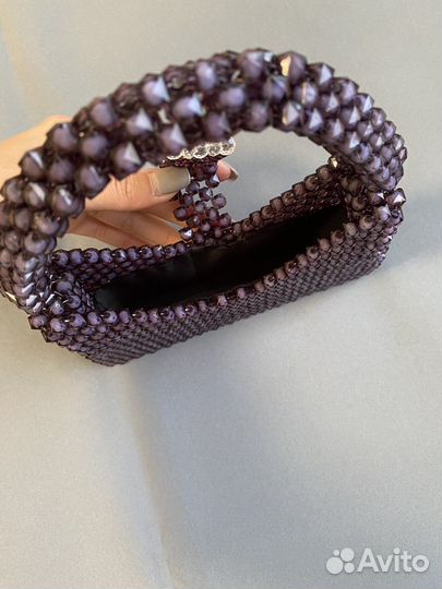 Cумка из акриловых бусин