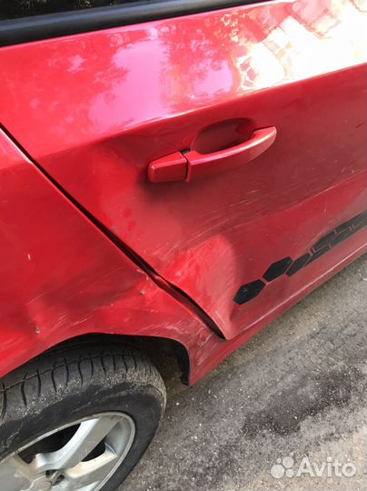 Дверь chevrolet cruze задняя правая