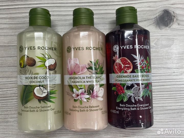 Гель для душа молочко ив роше 400мл