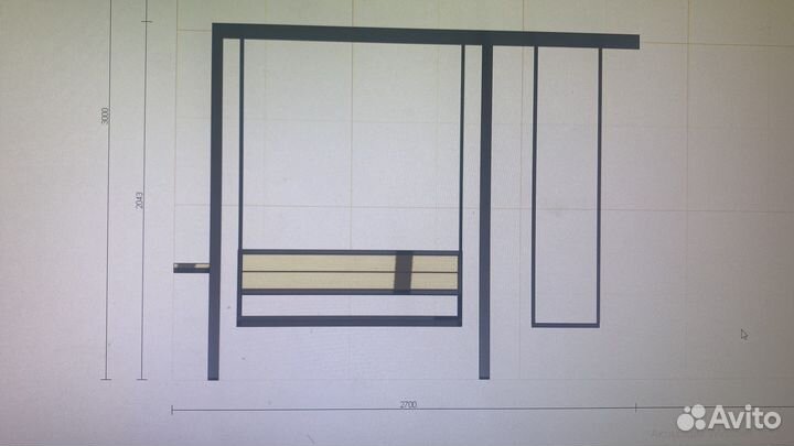 Качели лофт