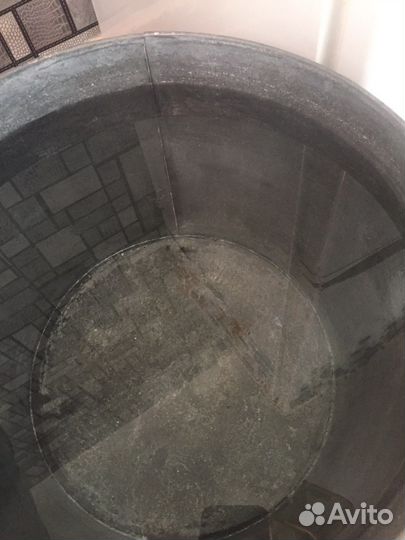 Бак для воды оцинкованный.40/х -50/х годов