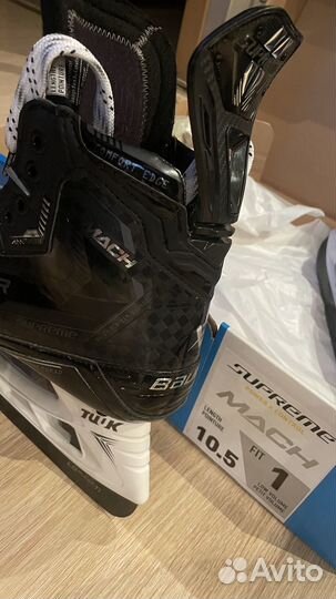 Коньки хоккейные Bauer supreme Mach 10,5 Фит 1