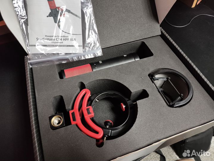 Микрофон GreenBean StudioVoice С34 HPF XLR