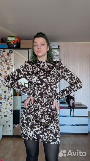 Платье zara облегающее