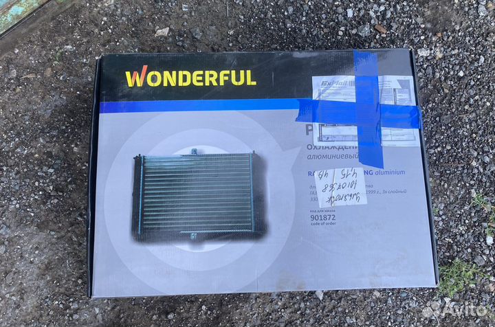 Радиатор на Газель 405,406