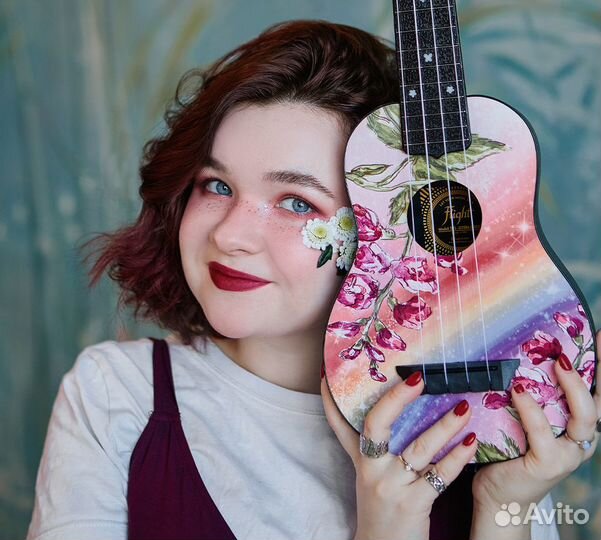 Flight TUS Алена Швец именная укулеле сопрано