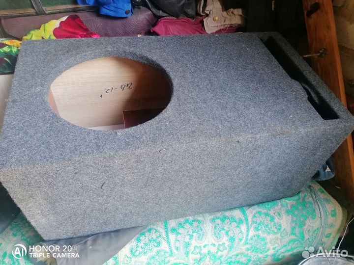 Короб для subwoofer под 12й динамик
