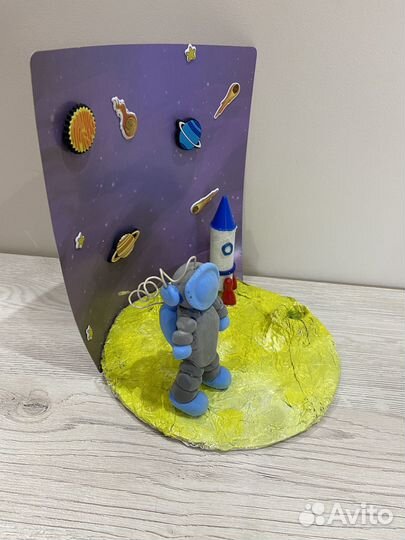 Космическая поделка в садик