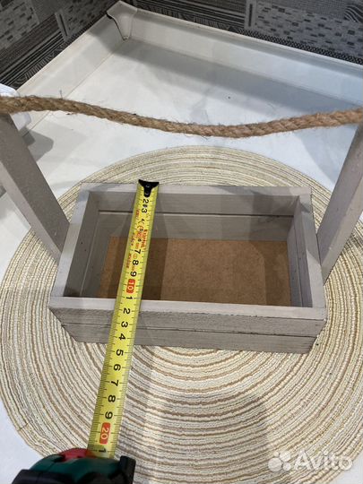 Корзинка деревянная для цветов