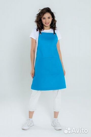 Белый поварской фартук оптом