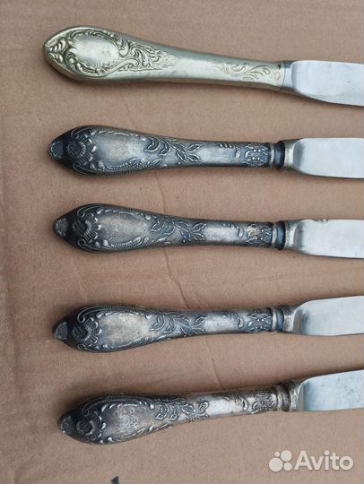 Мельхиоровые ножи СССР