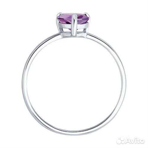 Кольцо sokolov из серебра, 92014659, р.16,5