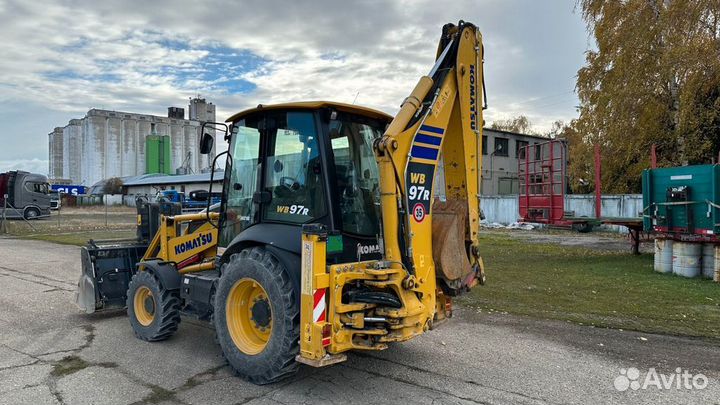 Экскаватор-погрузчик Komatsu WB97R, 2021