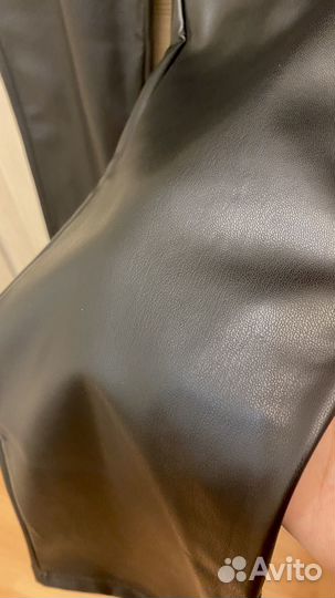 Брюки кожаные новые, размер 48-50