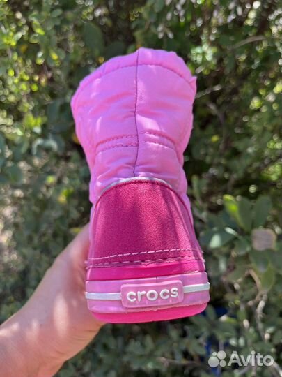 Сапоги crocs c8 для девочки