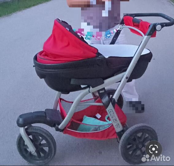 Коляска чико 3 в 1 чико