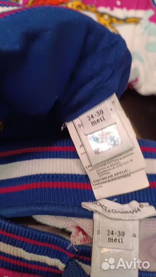 Dolce gabbana костюм для девочки